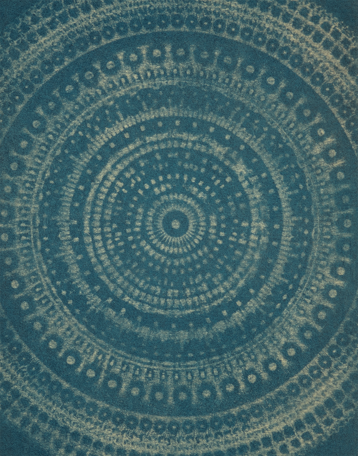 Desert Bauhaus III - Mandala Print