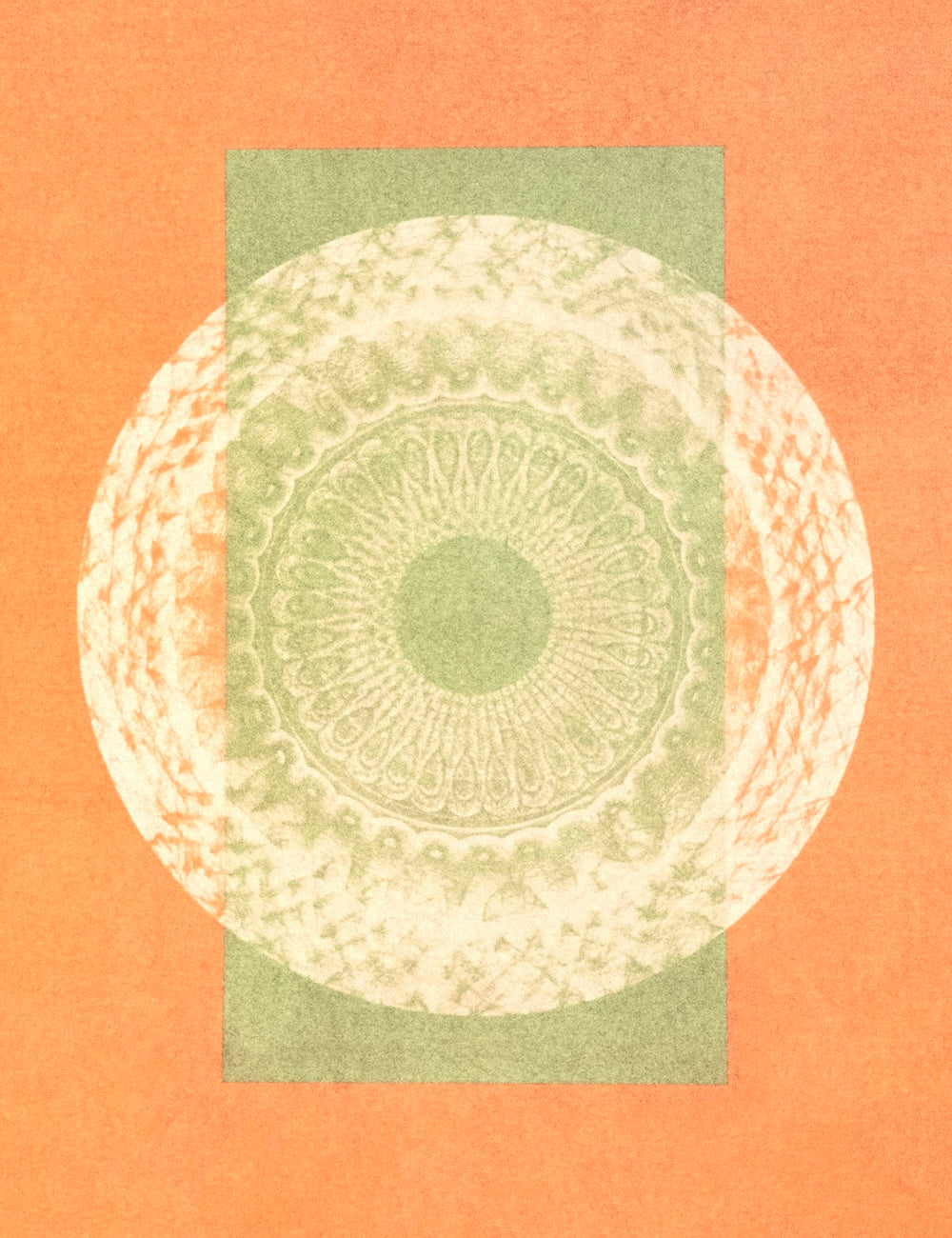 Desert Bauhaus IV - Mandala Print