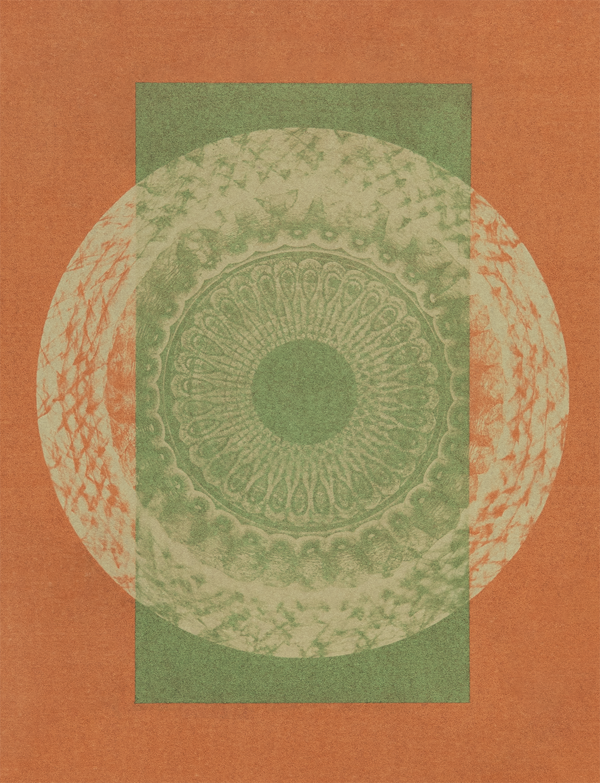 Desert Bauhaus IV - Mandala Print