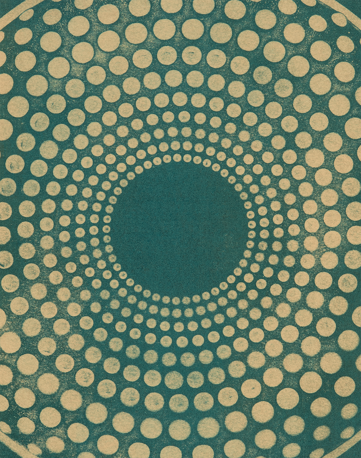 Desert Bauhaus XV - Mandala Print
