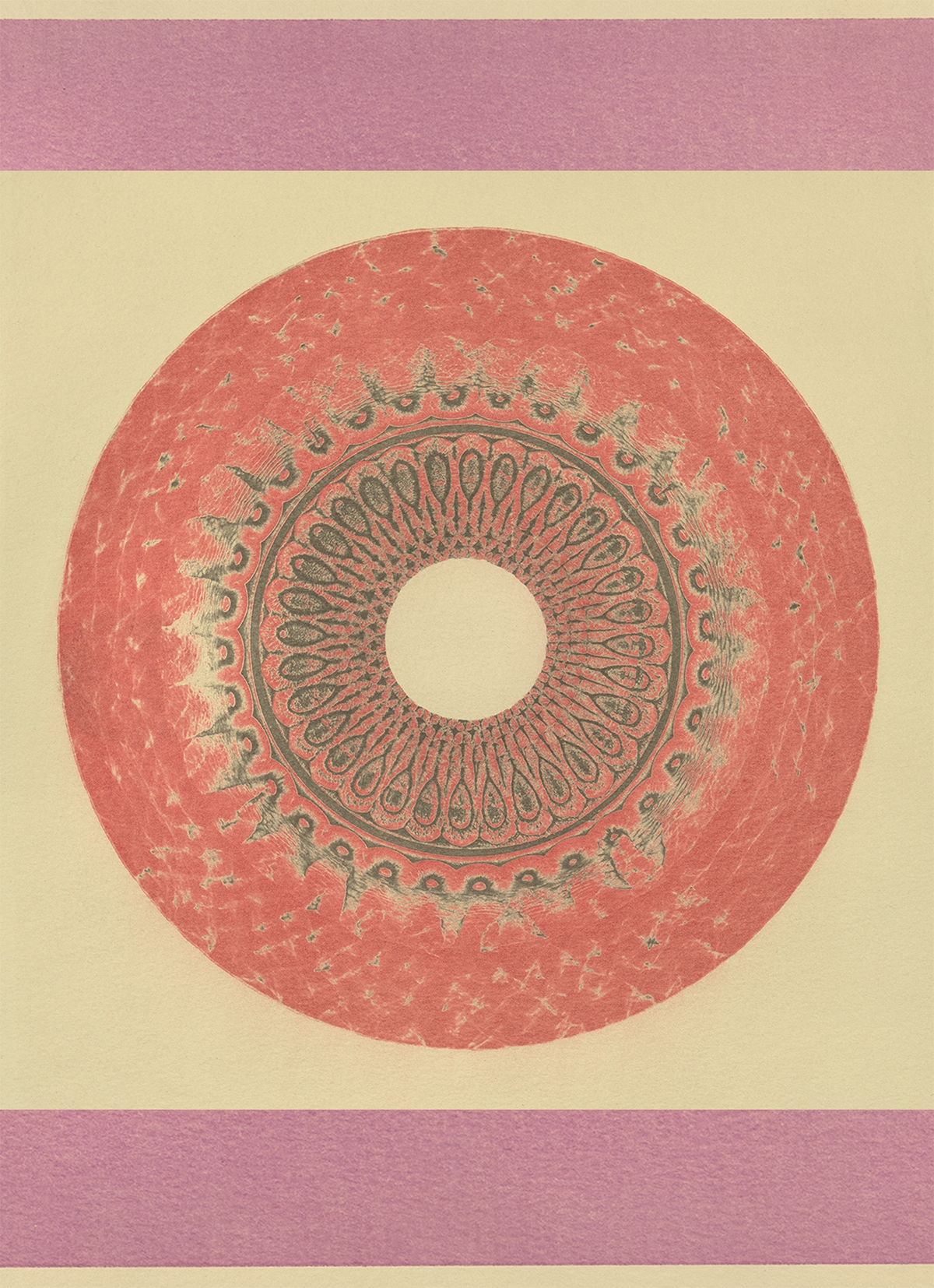 Tropical Bauhaus IX - Mandala Print