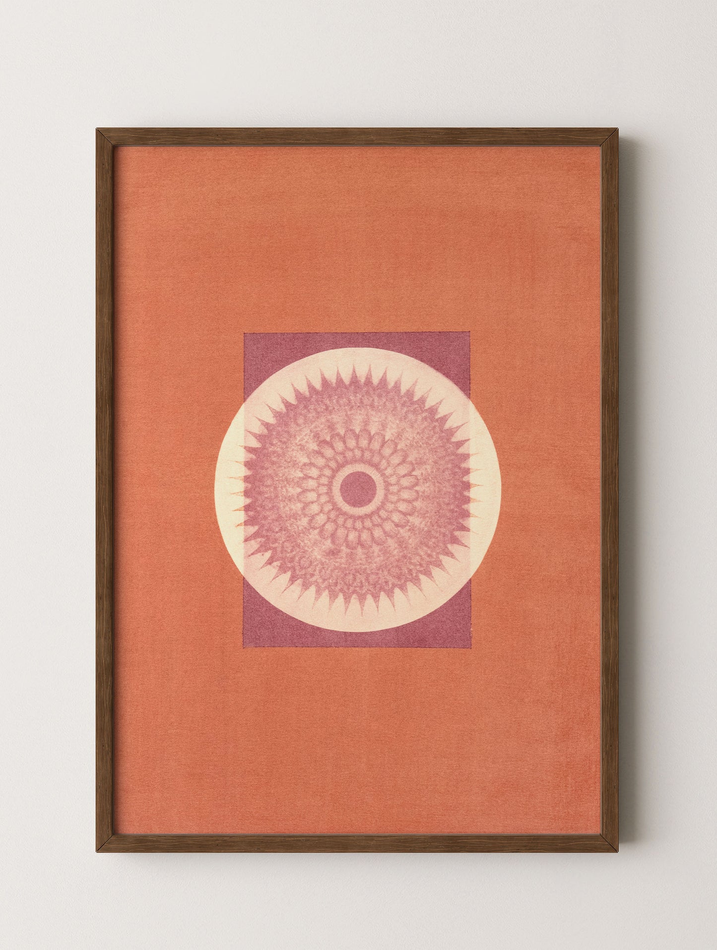 Desert Bauhaus XVII - Mandala Wall Art