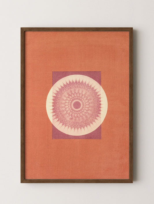 Desert Bauhaus XVII - Mandala Wall Art