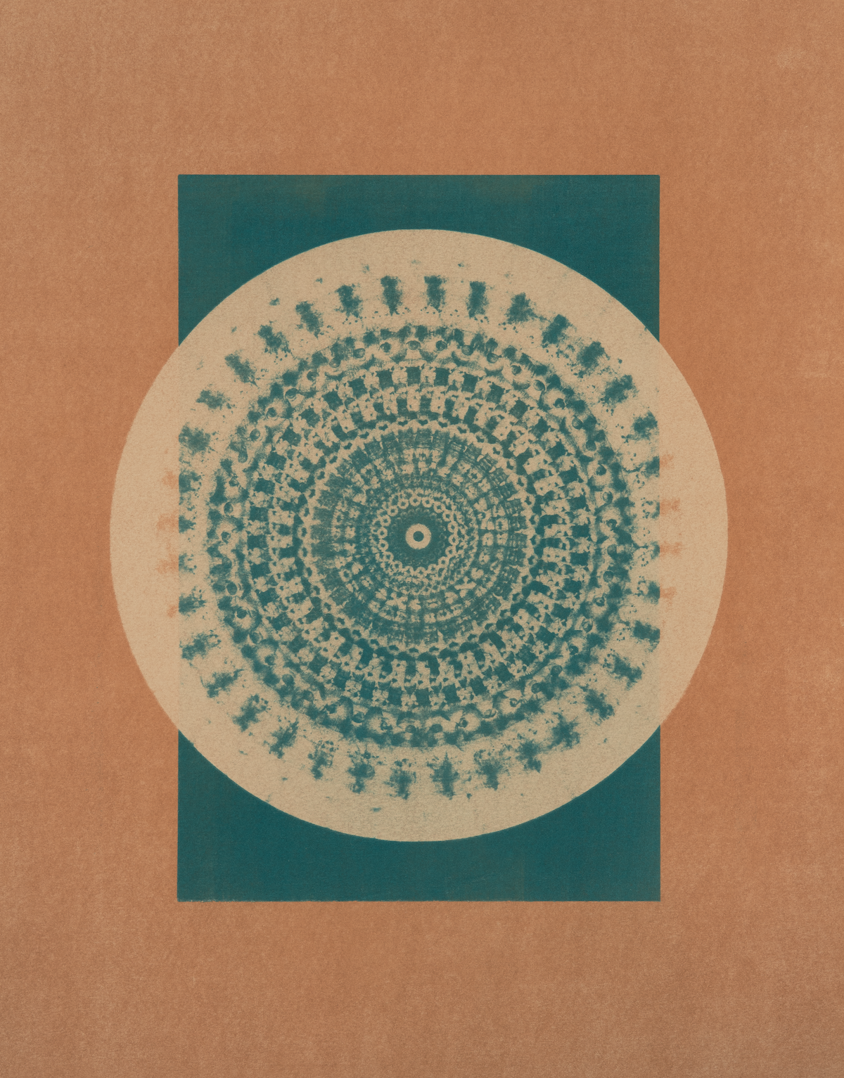 Desert Bauhaus II - Mandala Print