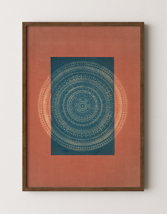 Desert Bauhaus III - Mandala Print