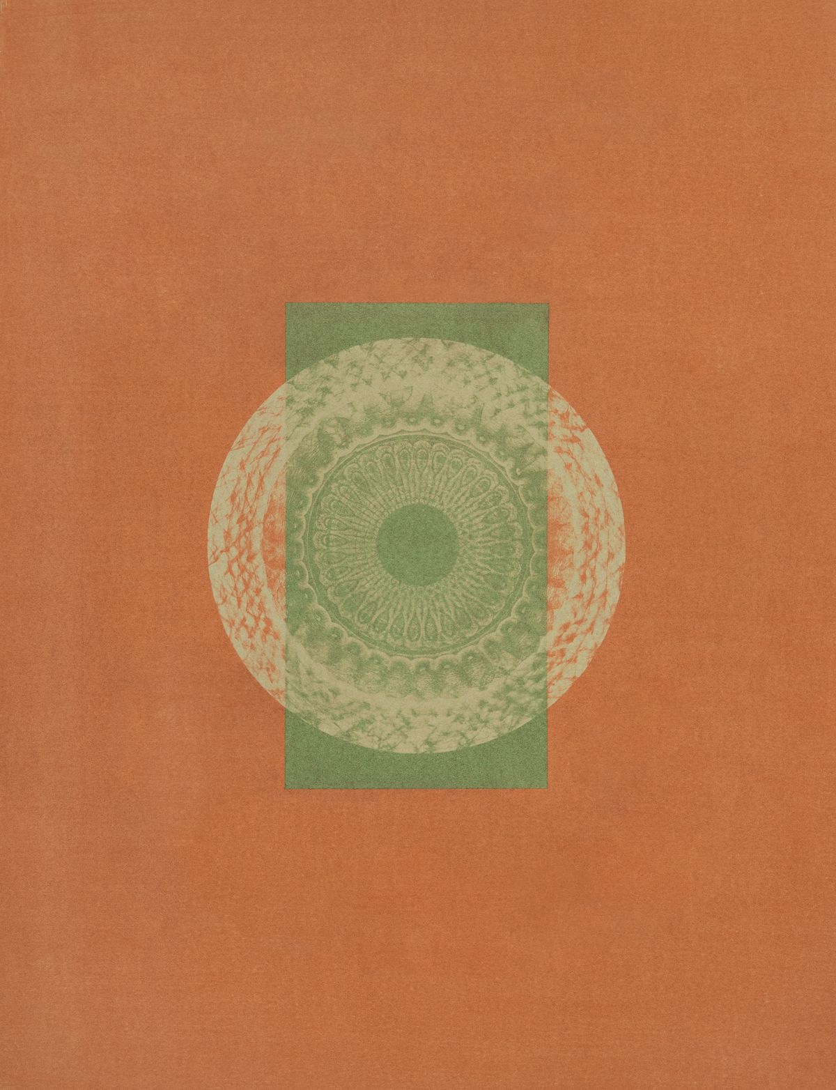 Desert Bauhaus IV - Mandala Print
