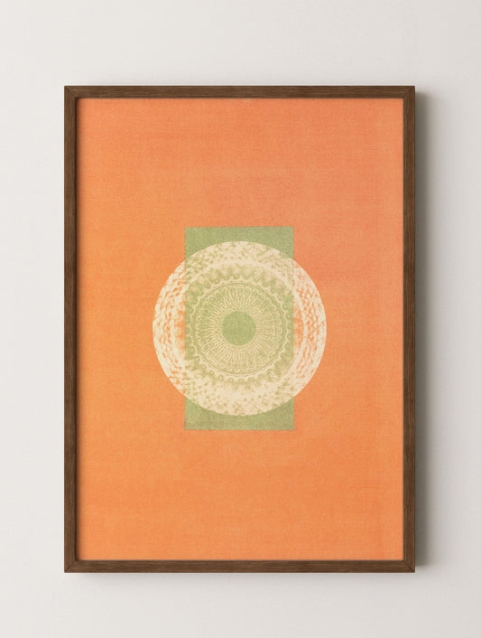 Desert Bauhaus IV - Mandala Wall Art