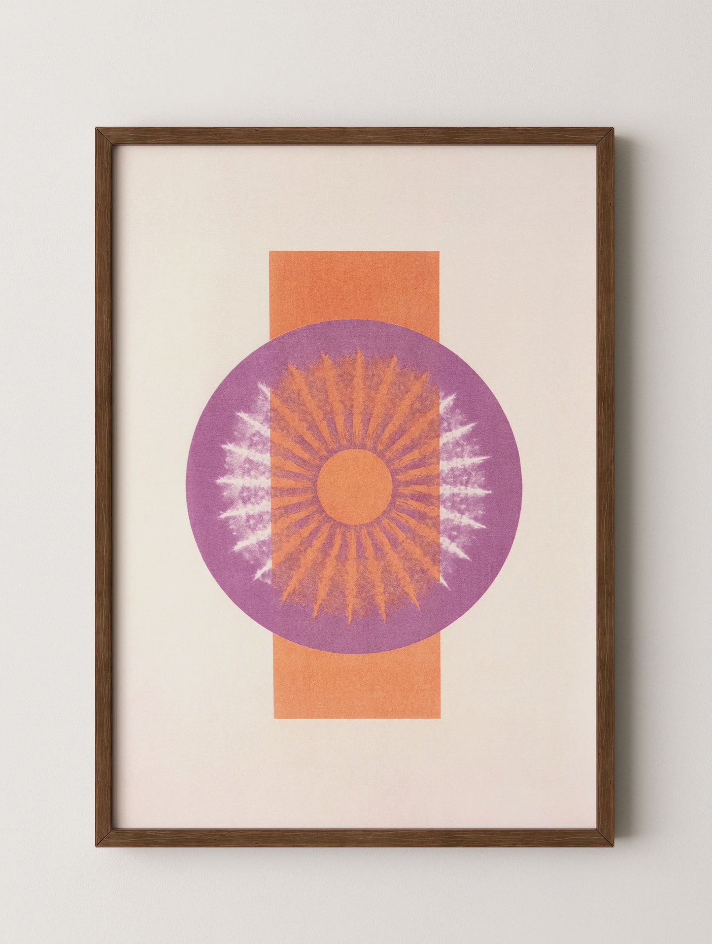 Desert Bauhaus I - Mandala Wall Art