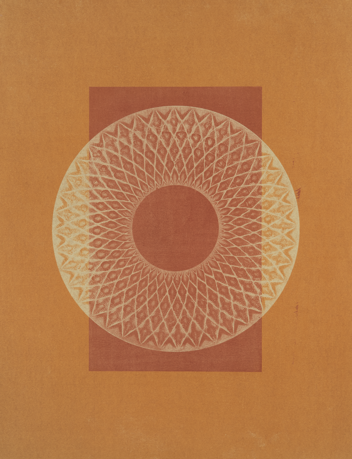 Desert Bauhaus V - Mandala Print