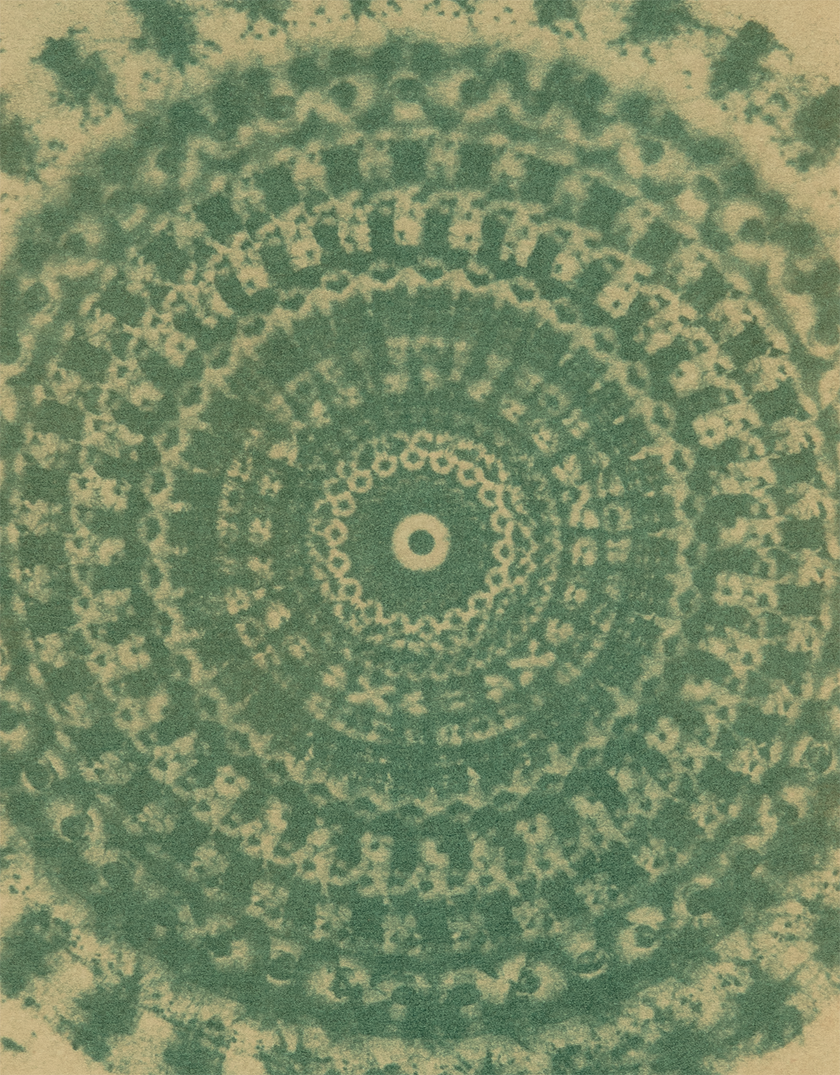 Desert Bauhaus VII - Mandala Print