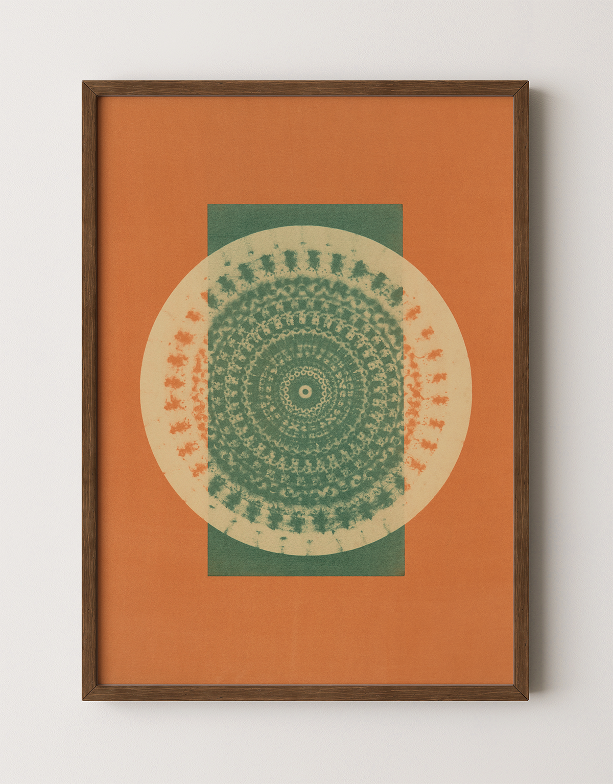 Desert Bauhaus VII - Mandala Print