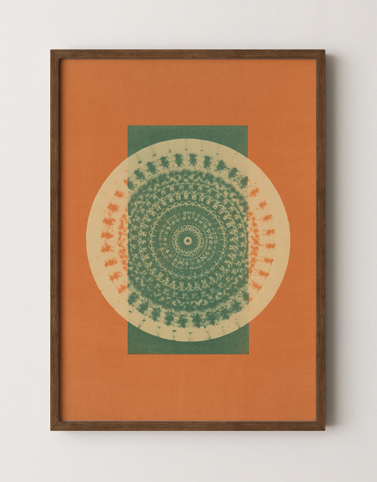Desert Bauhaus VII - Mandala Print