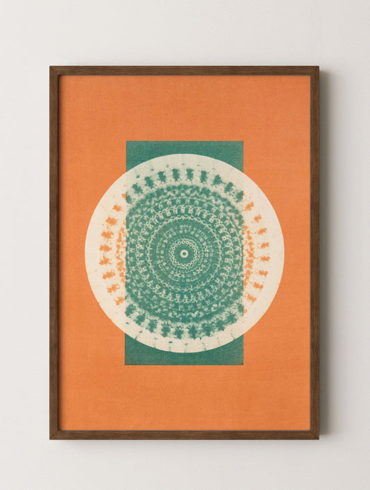 Desert Bauhaus VII - Mandala Wall Art