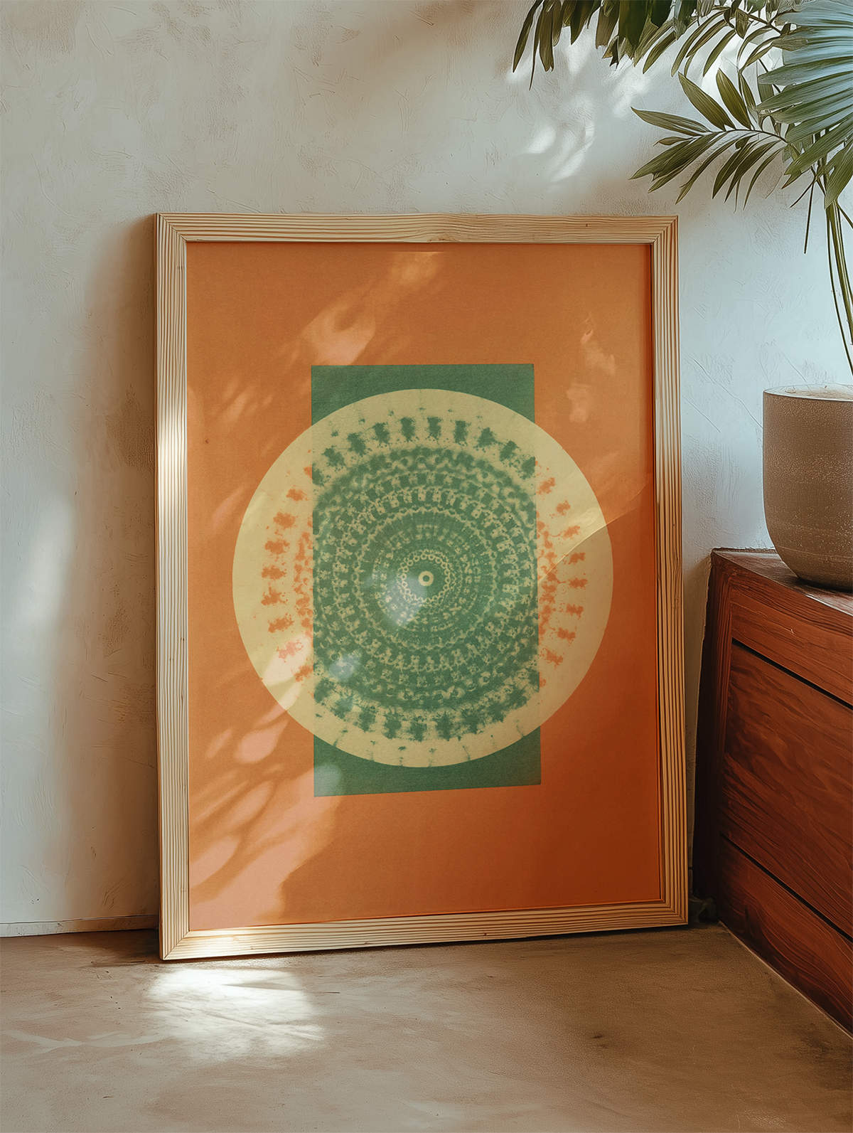 Desert Bauhaus VII - Mandala Print