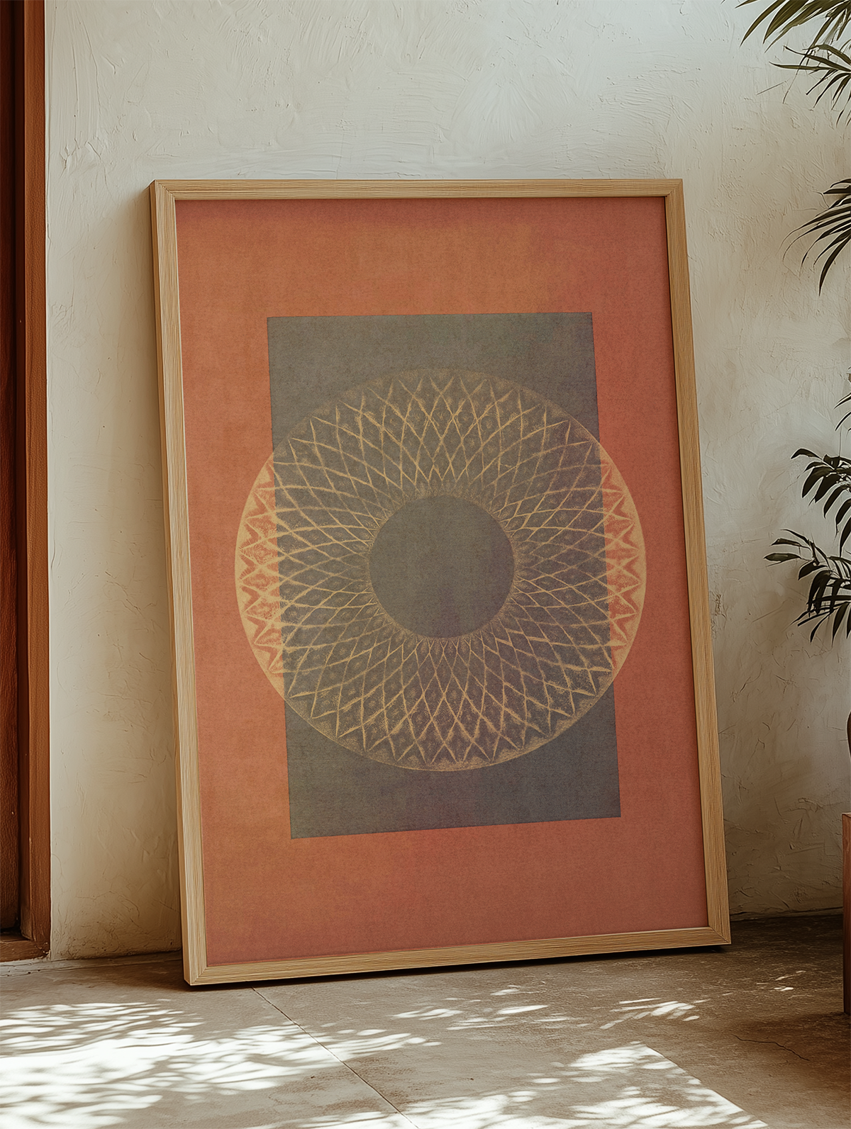 Desert Bauhaus VI - Mandala Print