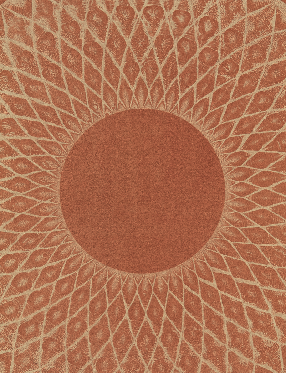 Desert Bauhaus V - Mandala Print