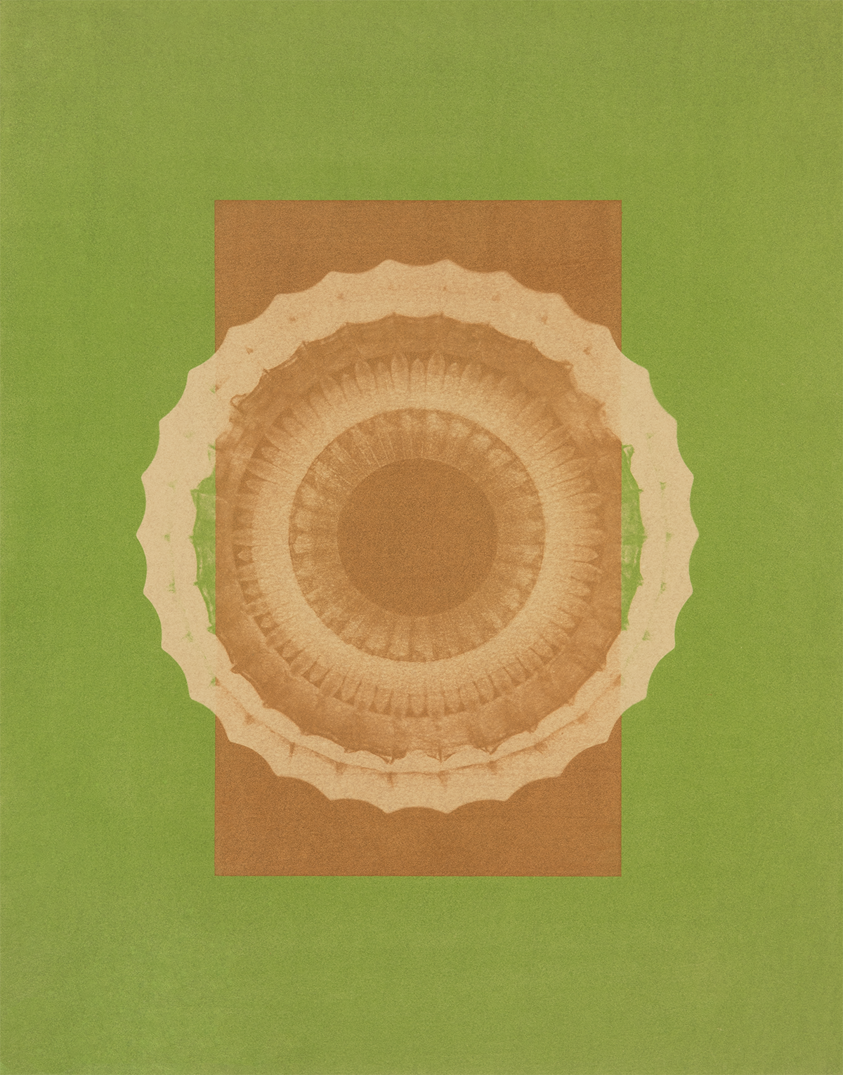 Desert Bauhaus X - Mandala Print