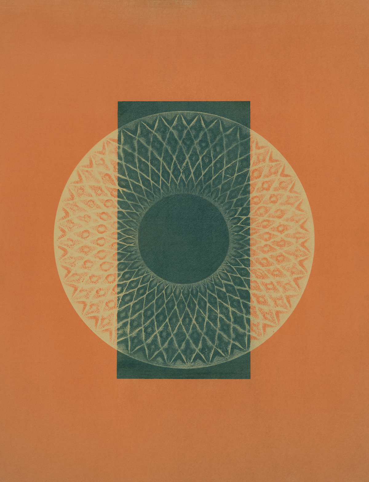 Desert Bauhaus XIV - Mandala Print