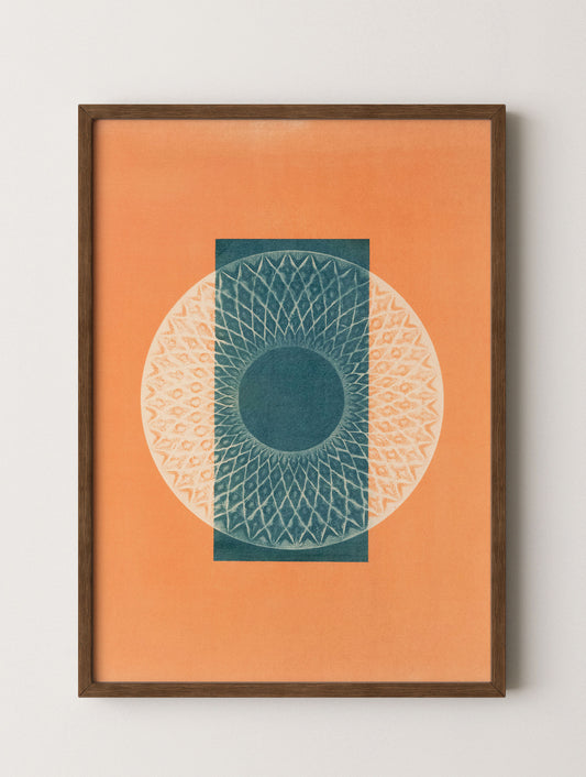 Desert Bauhaus XIV - Mandala Wall Art