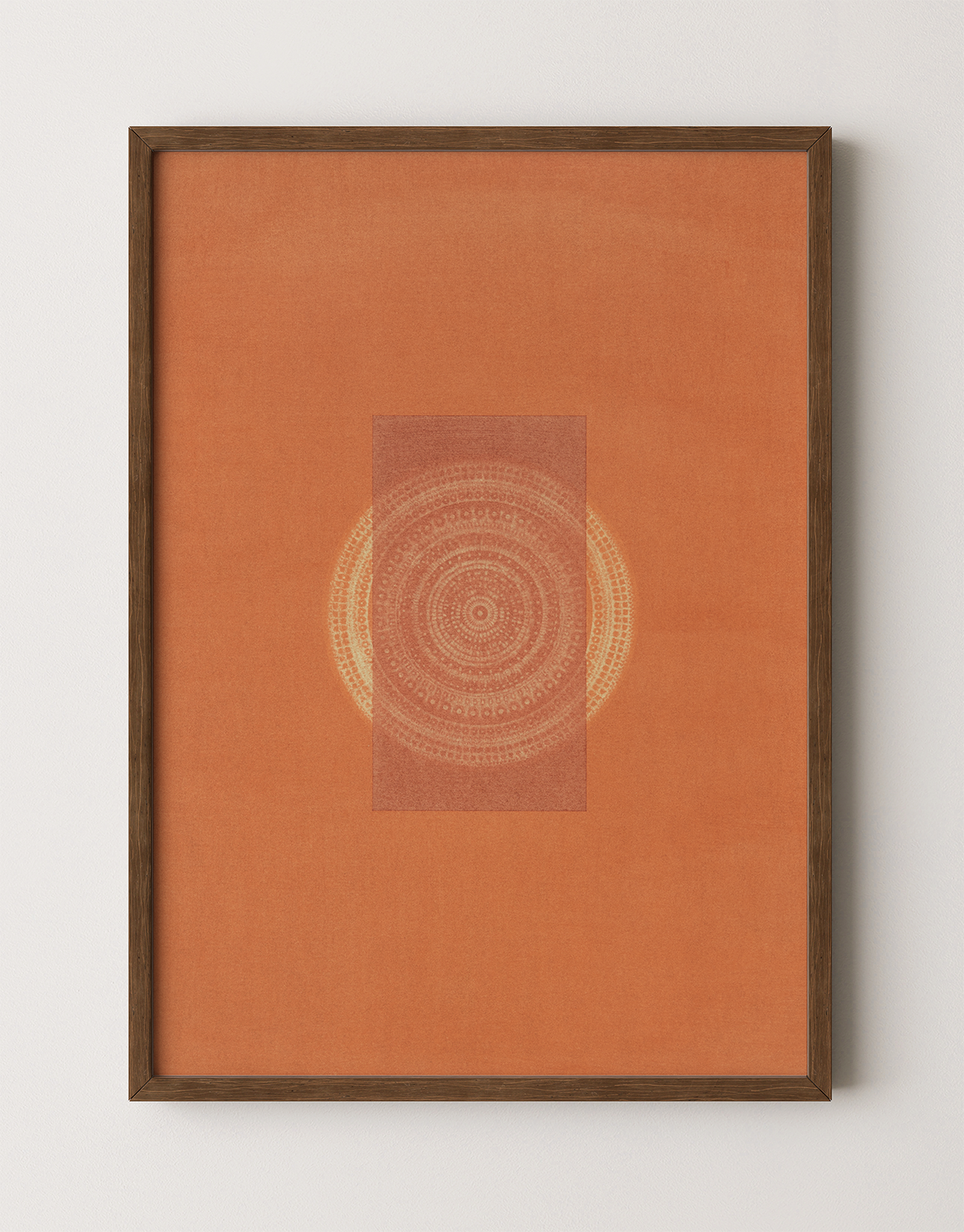 Desert Bauhaus XIX - Mandala Print