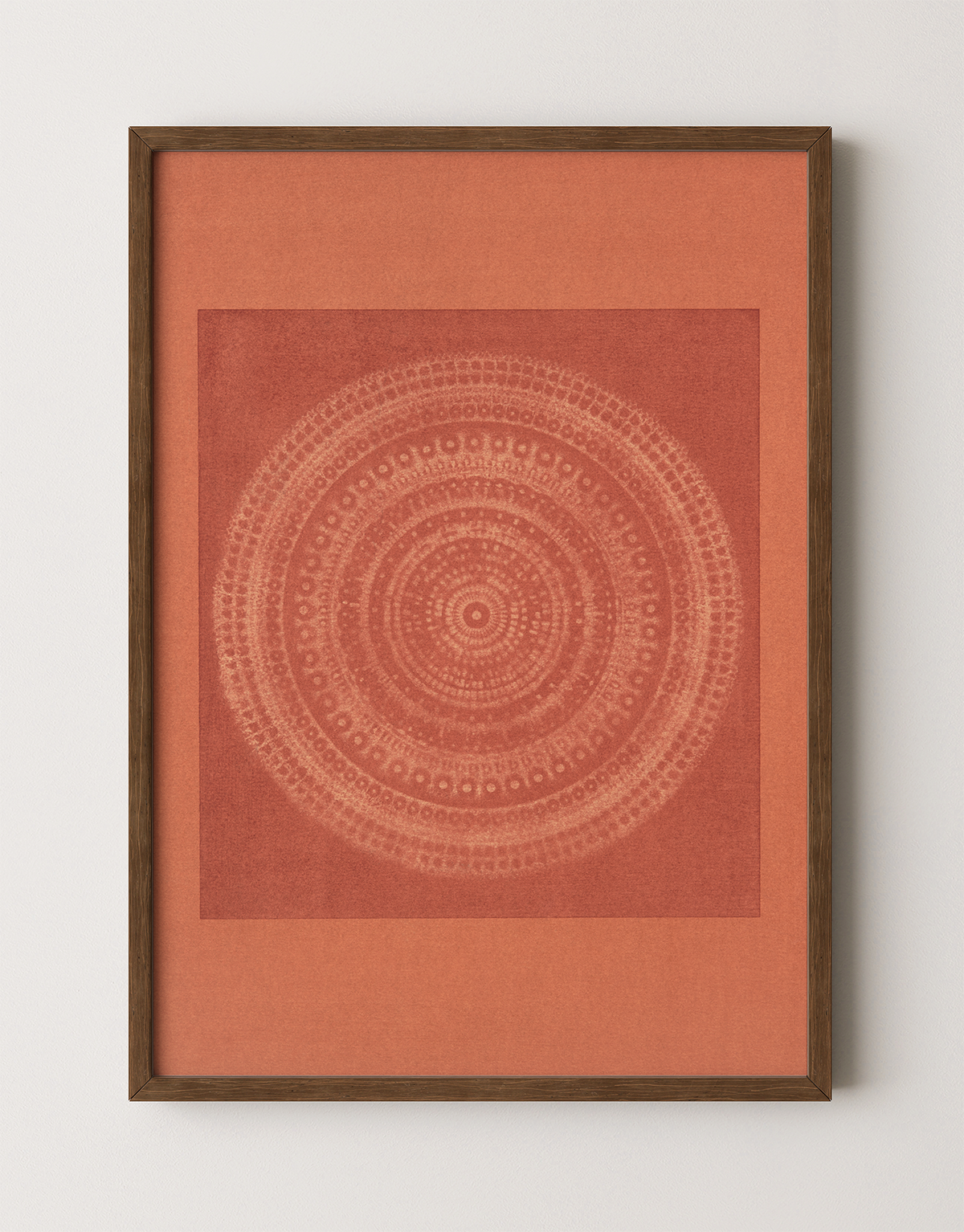 Desert Bauhaus XI - Mandala Print