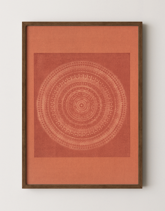 Desert Bauhaus XI - Mandala Print