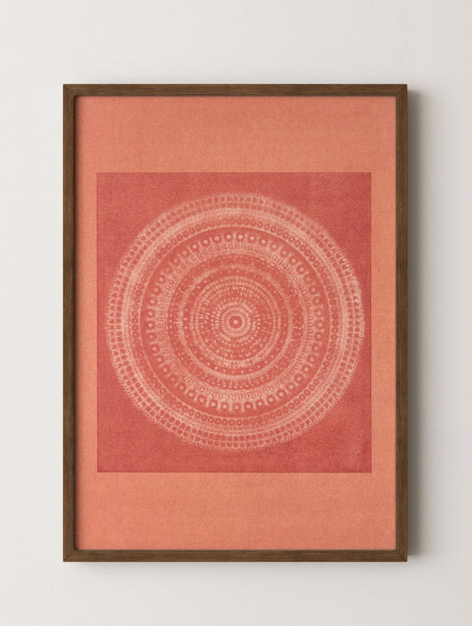 Desert Bauhaus XI - Mandala Wall Art