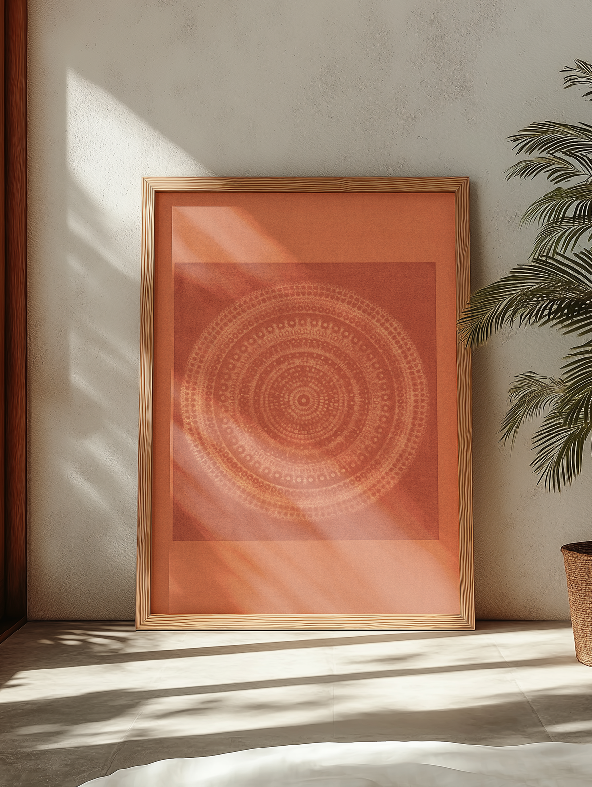 Desert Bauhaus XI - Mandala Print