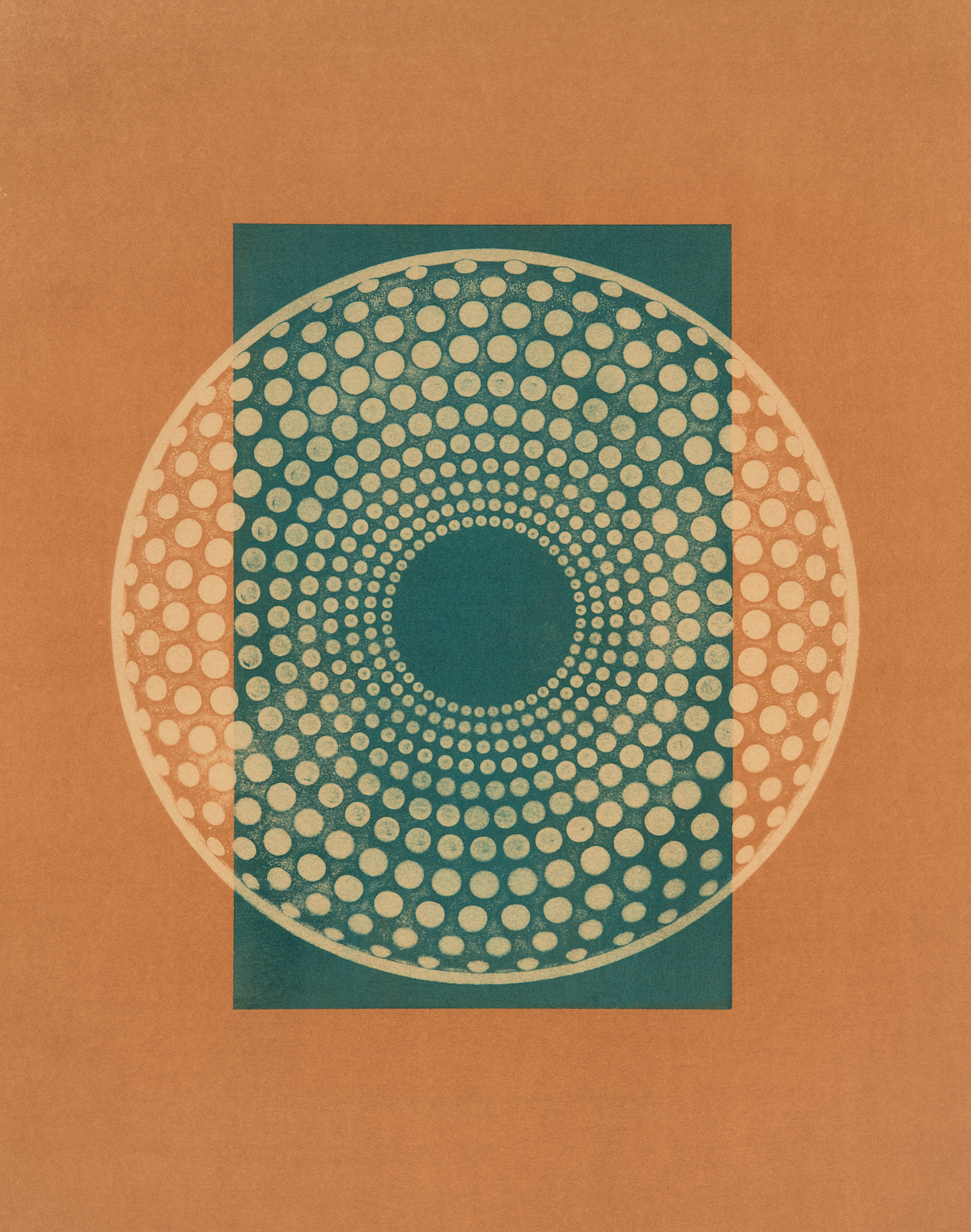 Desert Bauhaus XV - Mandala Print
