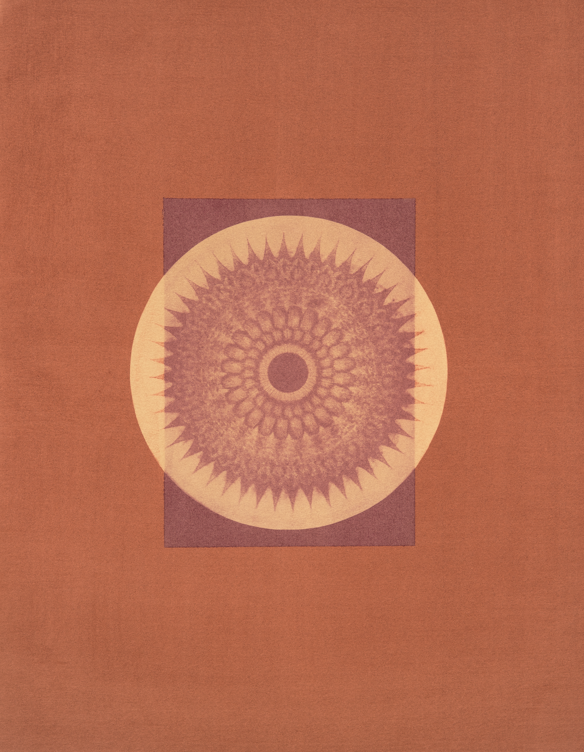 Desert Bauhaus XVII - Mandala Print