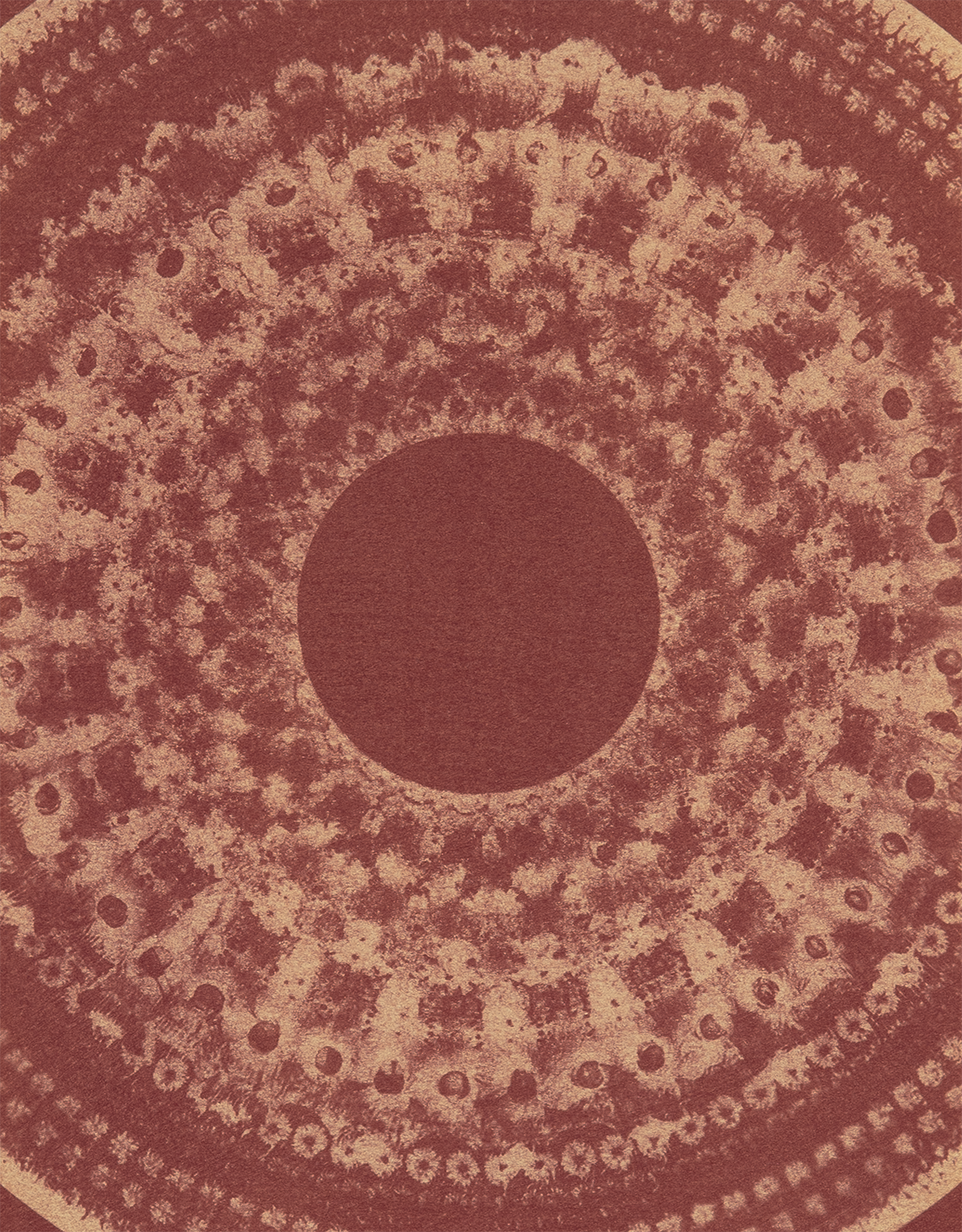 Desert Bauhaus XVIII - Mandala Print
