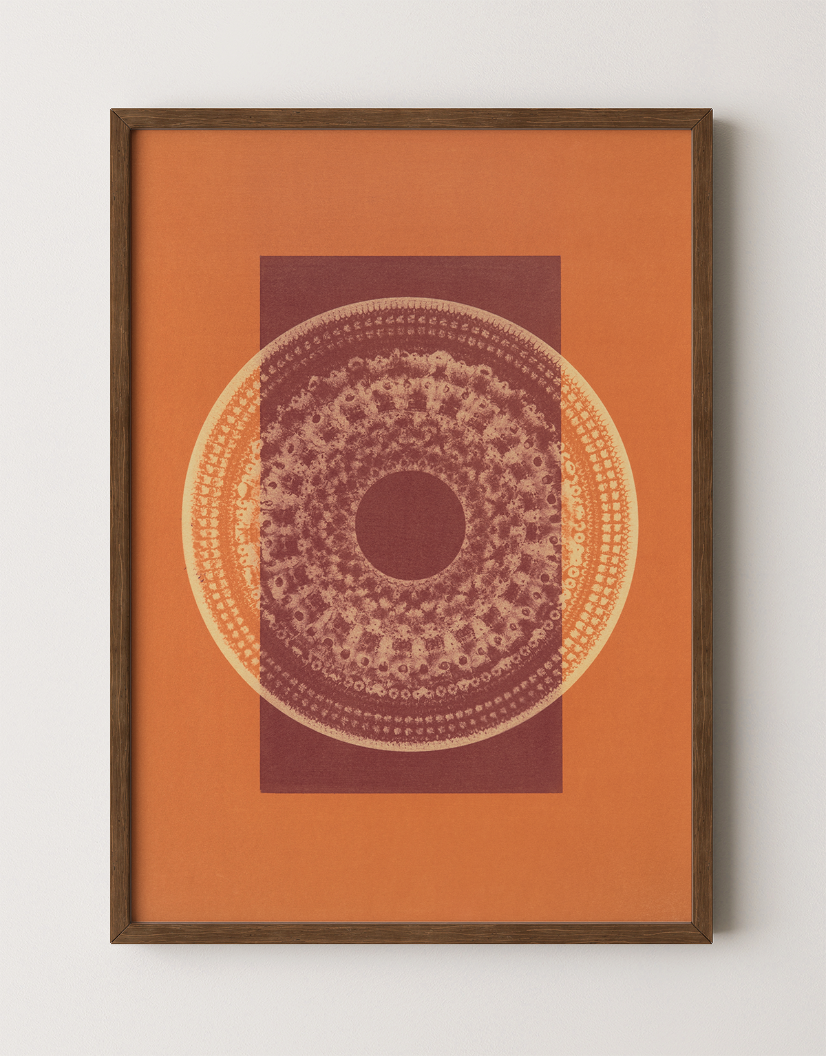 Desert Bauhaus XVIII - Mandala Print