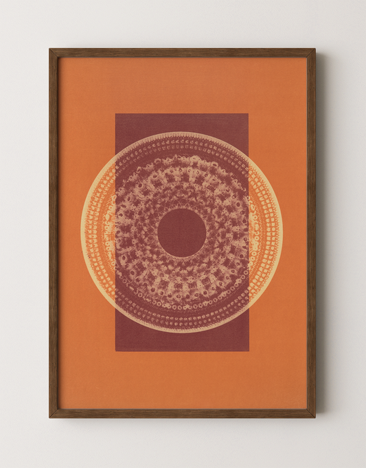 Desert Bauhaus XVIII - Mandala Print