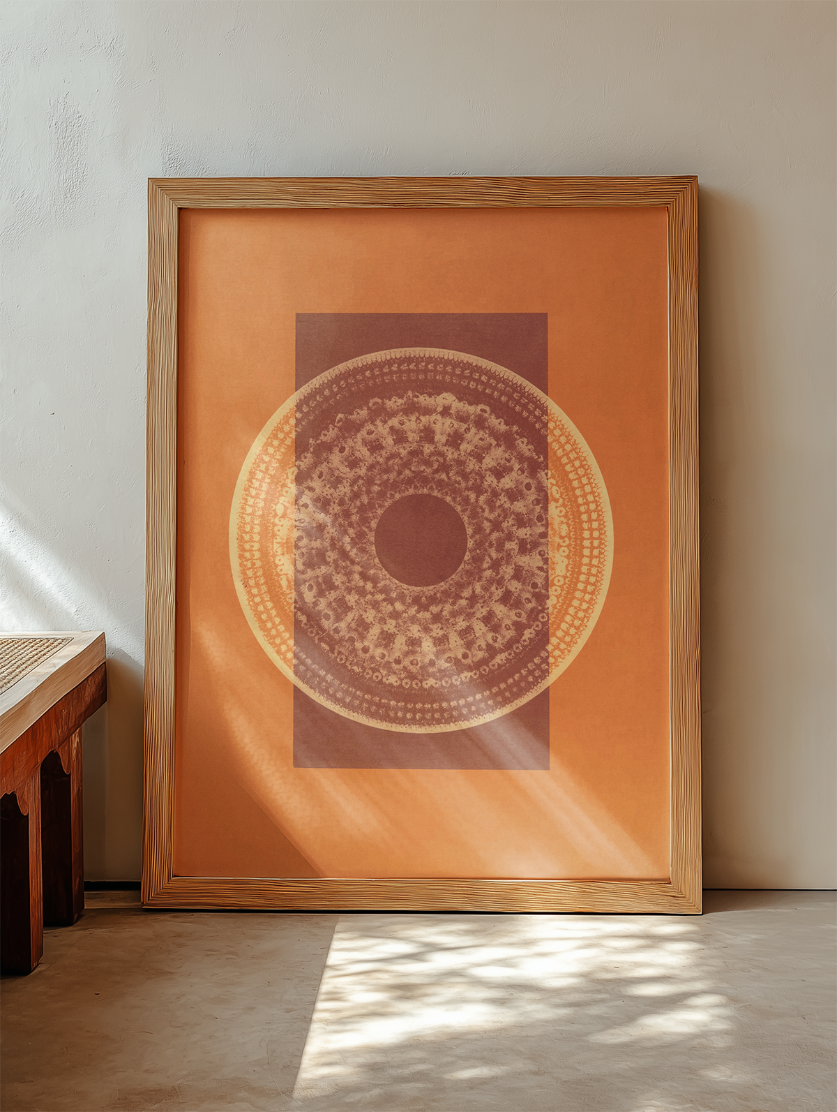 Desert Bauhaus XVIII - Mandala Print