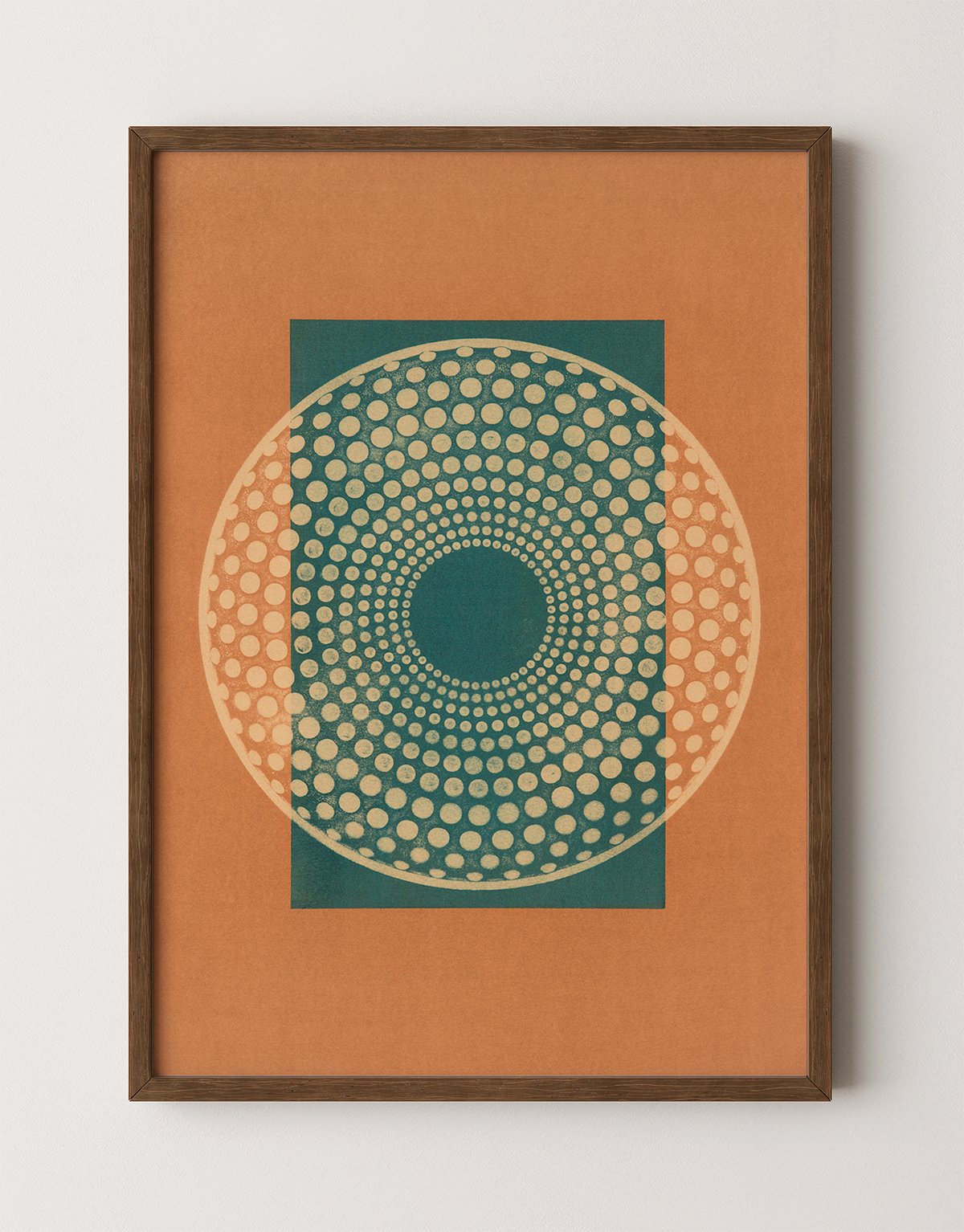 Desert Bauhaus XV - Mandala Print