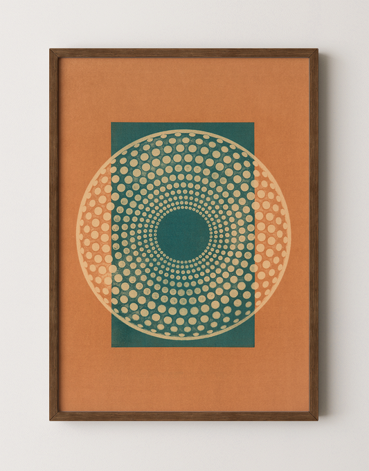 Desert Bauhaus XV - Mandala Print