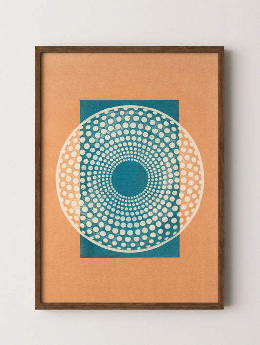 Desert Bauhaus XV - Mandala Wall Art