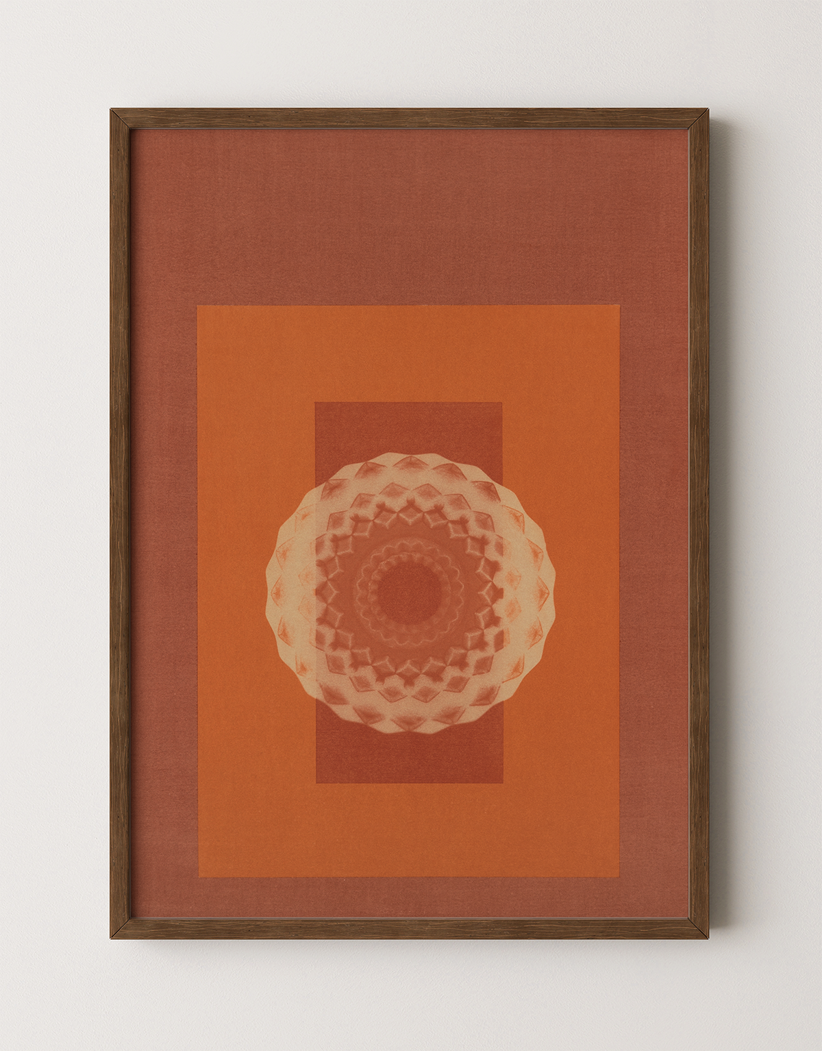 Desert Bauhaus XXI - Mandala Print