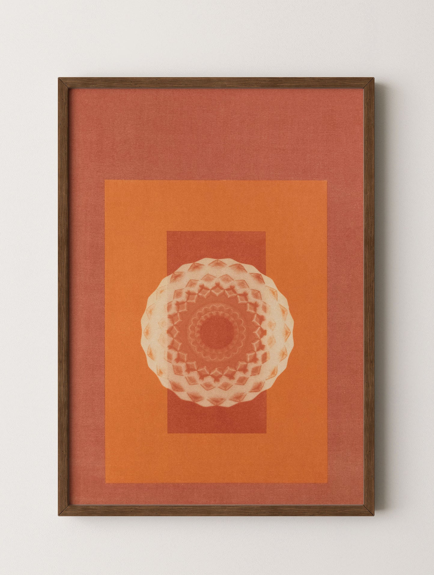 Desert Bauhaus XXI - Mandala Print