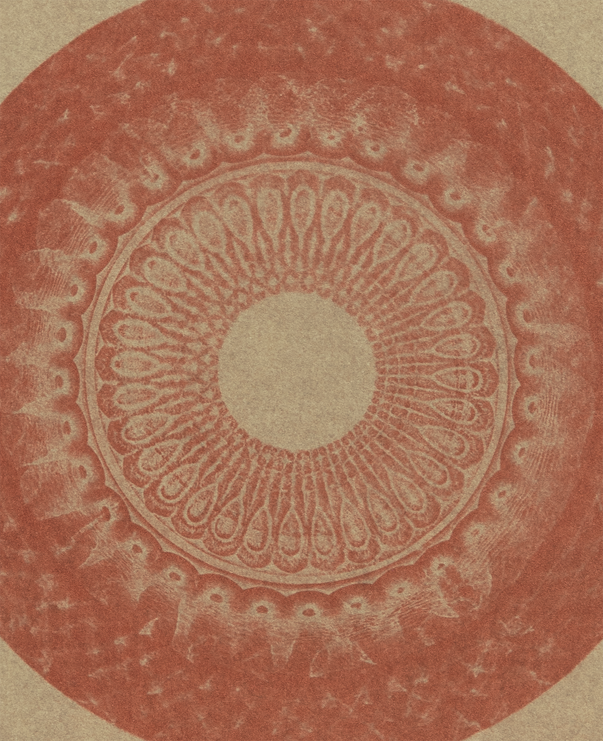 Desert Bauhaus XX - Mandala Print