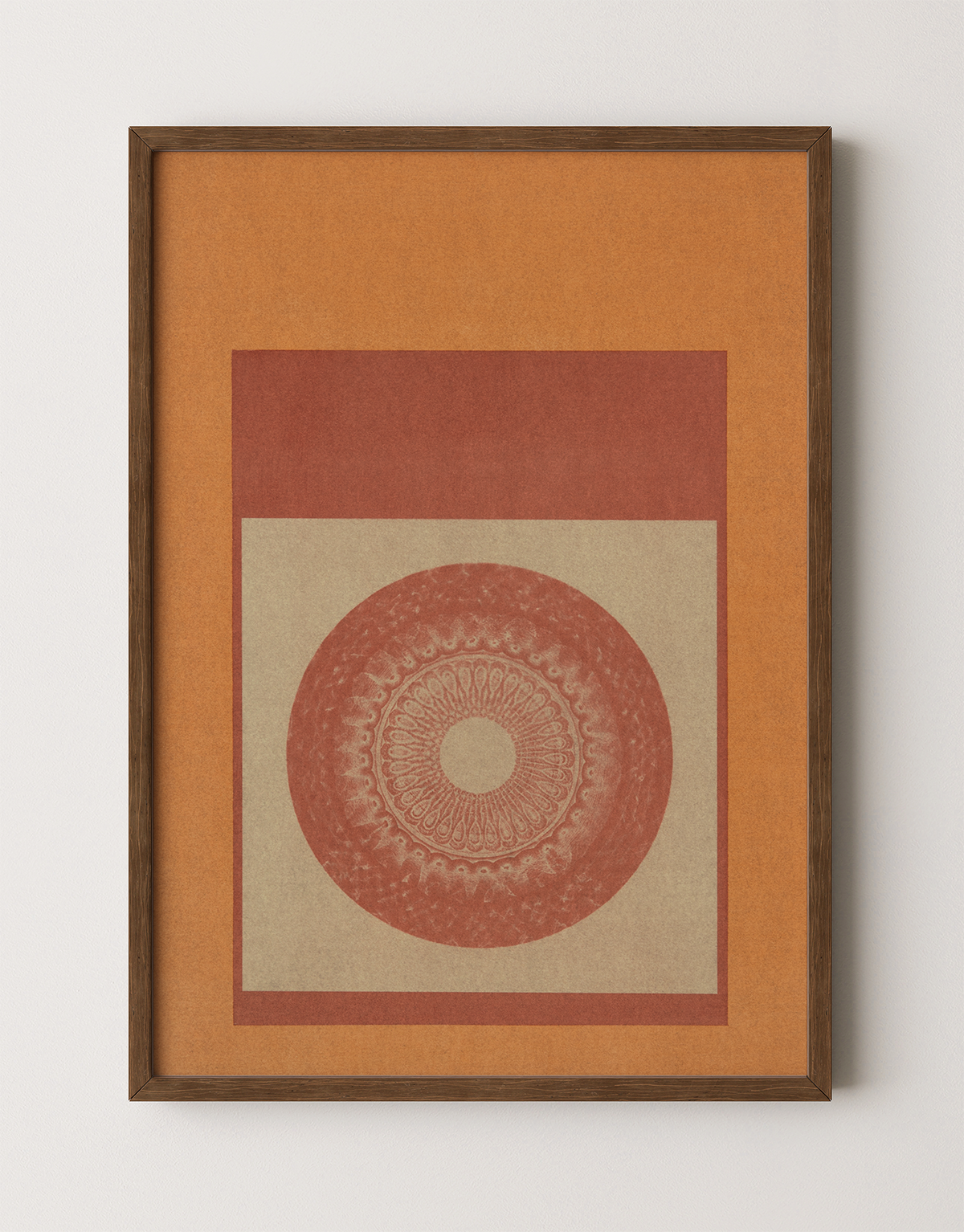 Desert Bauhaus XX - Mandala Print