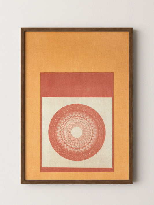 Desert Bauhaus XX - Mandala Wall Art