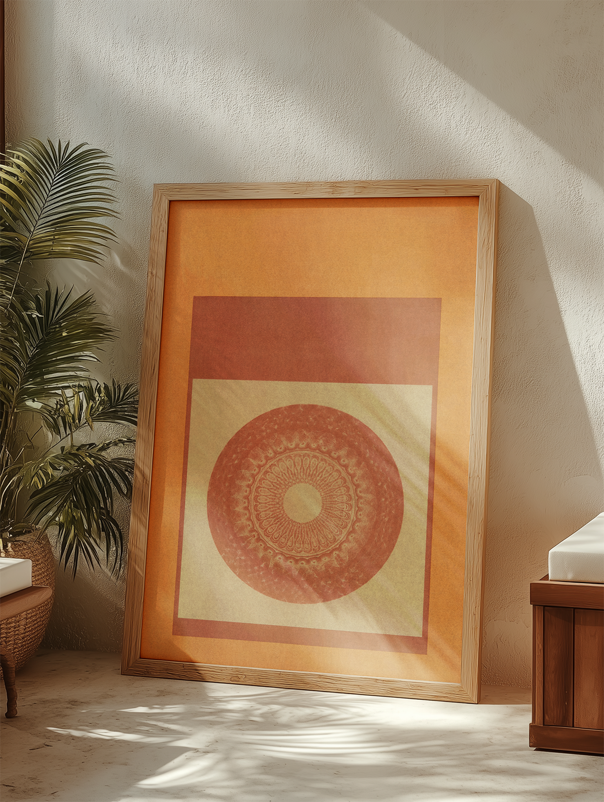 Desert Bauhaus XX - Mandala Print