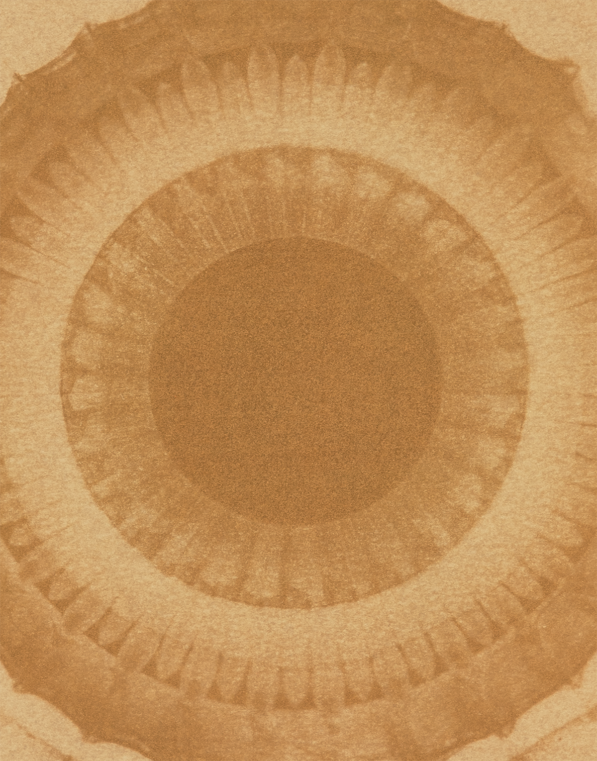 Desert Bauhaus X - Mandala Print