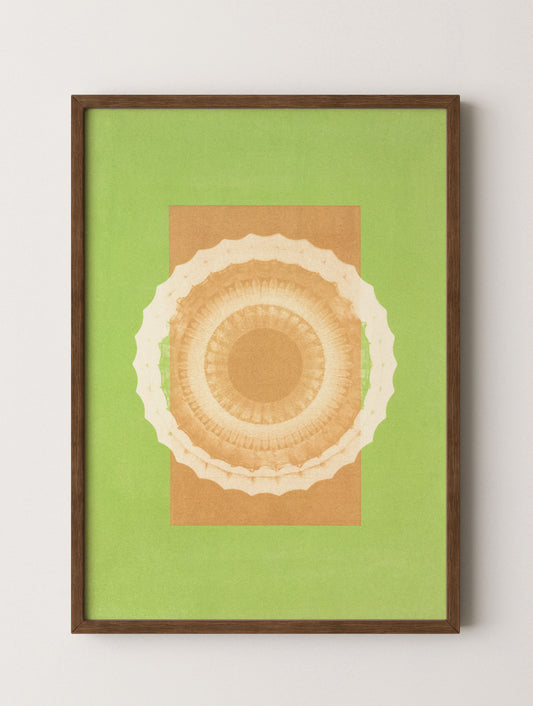 Desert Bauhaus X - Mandala Wall Art