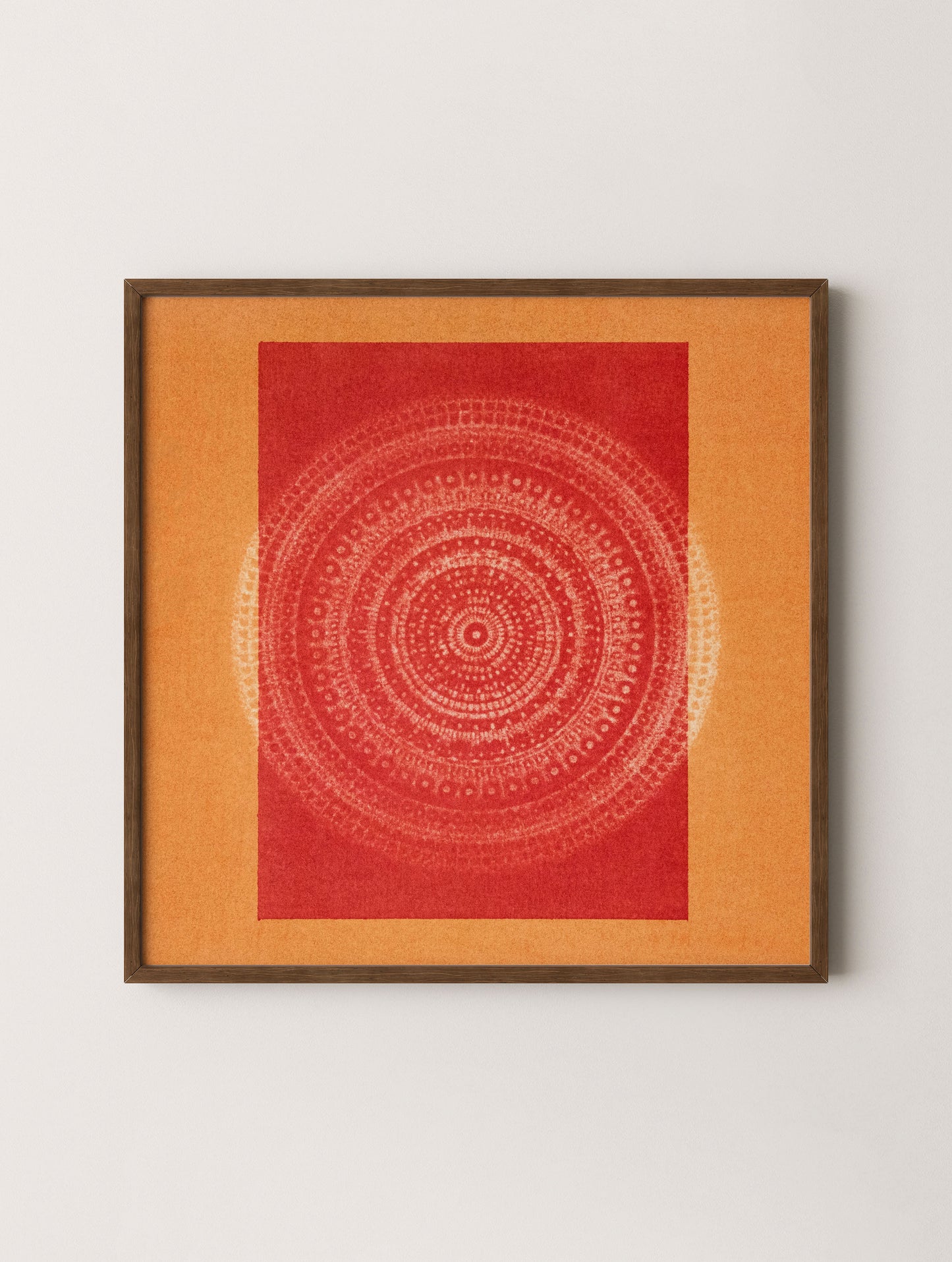 Hampi, India - Mandala Wall Art