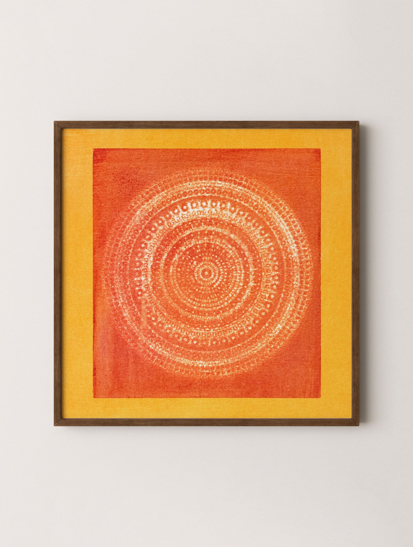 New Delhi, India - Mandala Wall Art