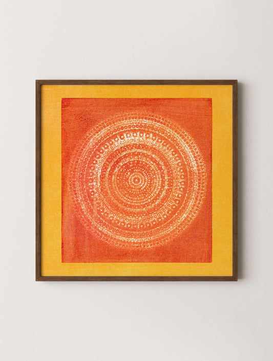 New Delhi, India - Mandala Wall Art