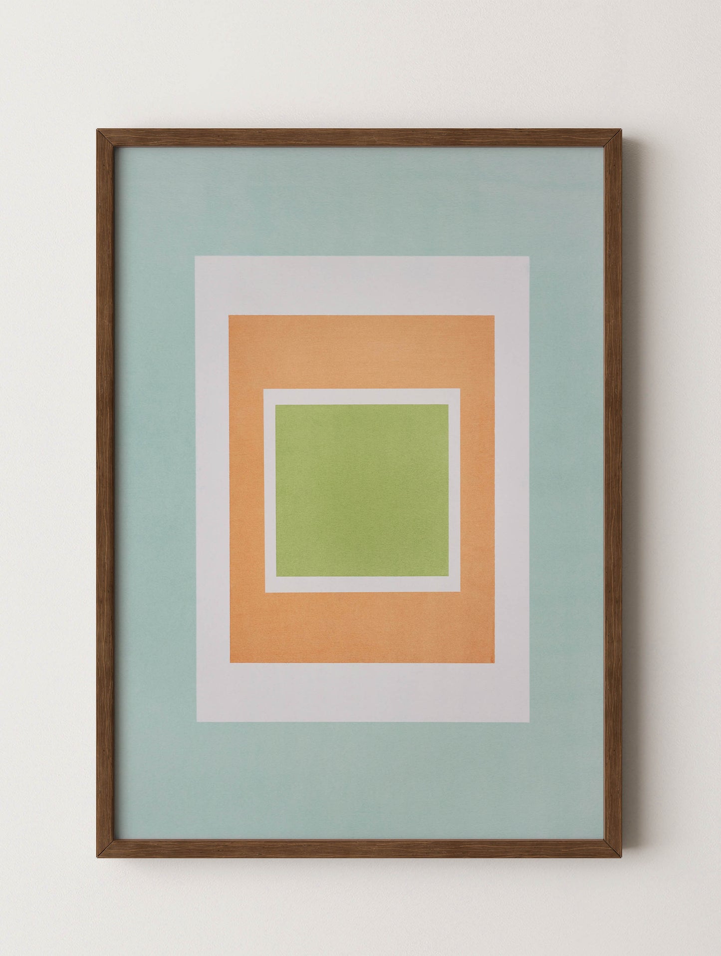 Tropical Bauhaus II - Color Field Print