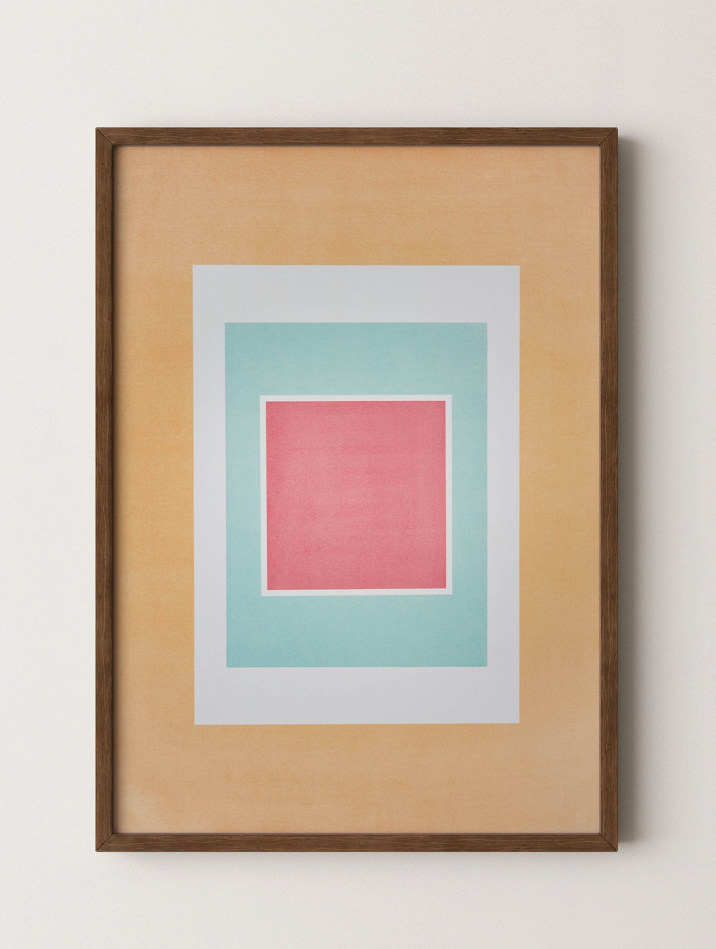 Tropical Bauhaus IV - Color Field Print